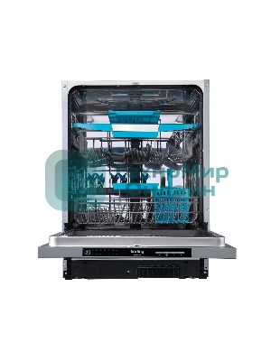 Встраиваемая посудомоечная машина Korting KDI 60340, серый, 59.8 см, 14 компл., 49 дБ, класс A++