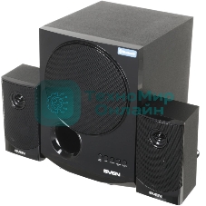 Акустическая система 2.1 SVEN MS-2080/70 Watt/~220V 50Hz/FM-тюнер, USB/SD, дисплей/BLUETOOTH/ПДУ/Black