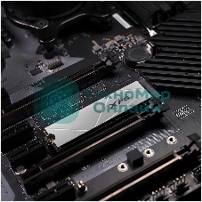 Накопитель SSD ADATA XPG GAMMIX S60, 2Tb, PCIe 4.0 x4, M.2 2280, NVMe, R/W 5000/4200, с радиатором