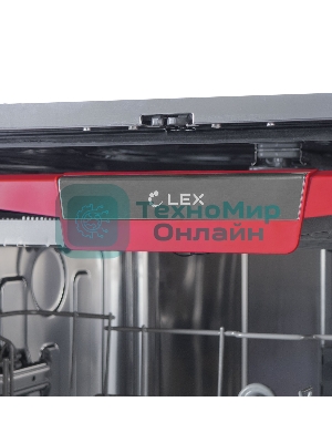 Встраиваемая посудомоечная машина LEX PM 6073 B, нержавеющая сталь, 59.8 см, 14 компл., 44 дБ, класс A+++