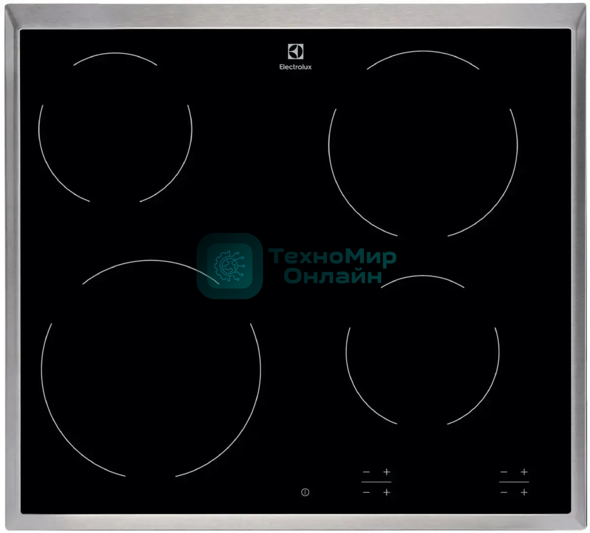 Электрическая варочная панель Electrolux EHF6240XXK Hi-Light, независимая, черный