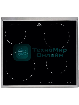 Электрическая варочная панель Electrolux EHF6240XXK Hi-Light, независимая, черный
