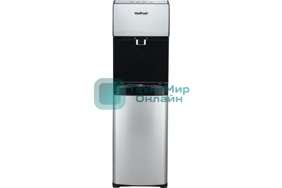 Пурифайер Hotfrost V450PUFSM напольный компрессорный серебристый/черный
