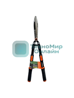 Ножницы для живой изгороди Patriot CSF 860 Т, прямые кованые лезвия, телескоп.ручки, PP+TPR рукоятки, регул-ка прижима, 860 мм