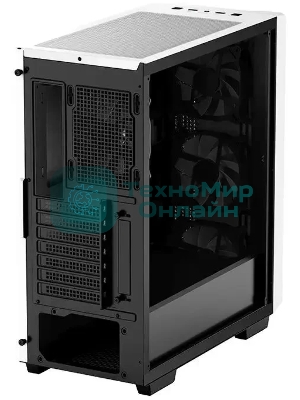 Компьютерный корпус Deepcool CC560 V2 белый без БП ATX 4x120мм 1xUSB 2.0 1xUSB 3.0 audio bott PSU