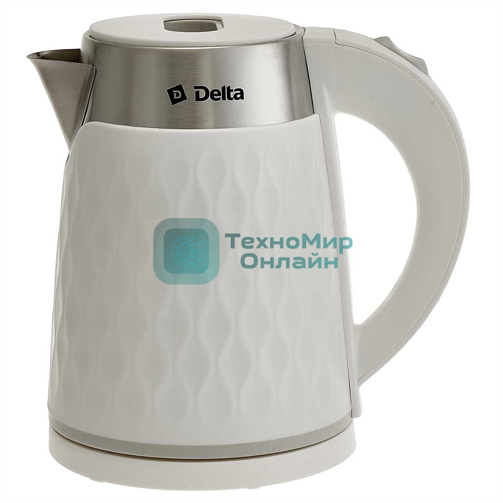 Чайник электрический DELTA DL-1111 белый
