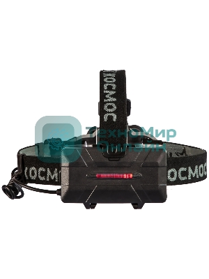 Фонарь налобный аккумуляторный КОСМОС KOC852Lit черный