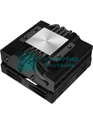 Кулер для процессора DEEPCOOL AN400 черный 92мм алюминий+медь 2900rpm 31db 4-pin 150W 52,5мм