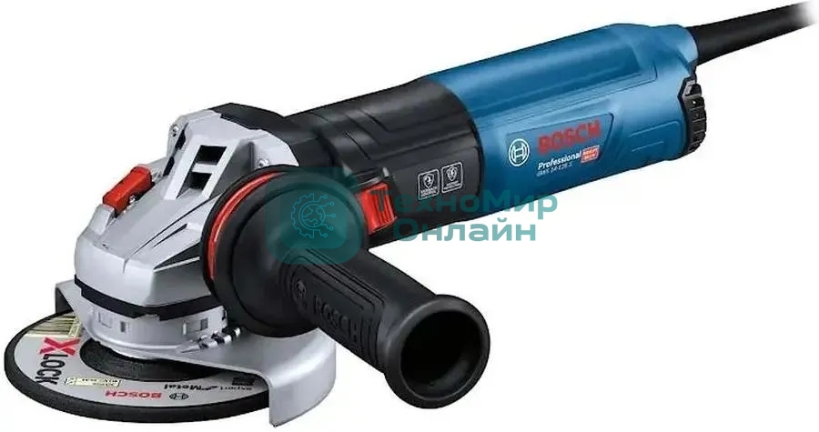 Угловая шлифовальная машина Bosch GWS 14-125 S 1400Вт 11000об/мин рез.шпин.:M14 d=125мм (06017D0100)