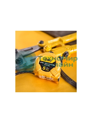 Рулетка Deli DL9025B 5мx25мм Метрическая. Корпус ударопрочный.