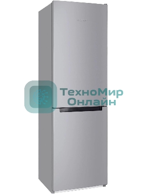 Холодильник Nordfrost NRB 152 S серый двухкамерный 205/115 л морозилка снизу