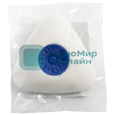 Ластик Silwerhof Trio 181152 треугольный 40х40х10мм каучук термопластичный белый пластиковая сердцевина