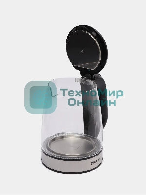 Чайник электрический Sakura SA-2722BK 2,2л,стекло,черный