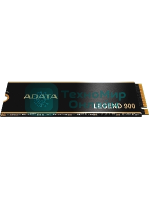 Накопитель SSD ADATA LEGEND 900, 2000Gb, PCIe 4.0 x4, 2280, NVMe, R/W 7000/5400, с радиатором