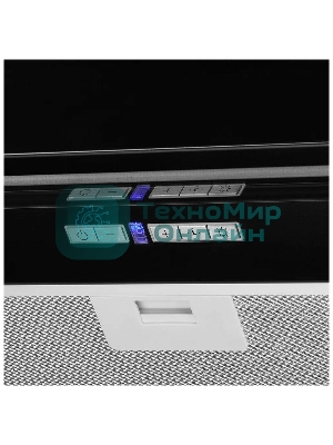 Вытяжка встраиваемая Kuppersberg Nancy S 60 черный, 60 см, 850 куб. м/ч, 42 дБ