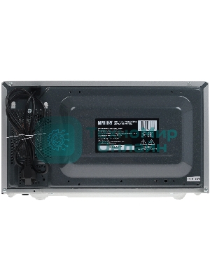 Микроволновая печь Mystery MMW-2032 черный/серебристый, 20 л, 800 Вт, переключатели - поворотный механизм