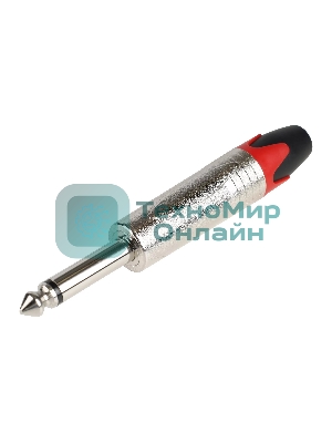 Комплект кабельных разъемов Wize WCJM6.3M-5 Jack 6.3 мм, моно (вилка), 5 шт. в комплекте