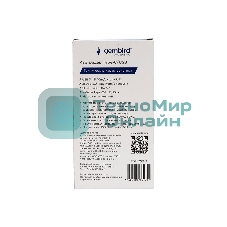 Кард-ридер Type-C/USB-A (3.1) Gembird 5в1: 2xUSB 2.0, USB3.1, SD/TF, кабель 10 см, алюминий