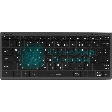 Клавиатура беспроводная A4Tech Fstyler FBX51C серый USB BT/Radio slim Multimedia