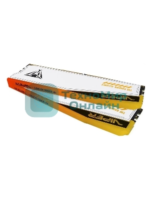 Оперативная память Patriot Viper Elite 5 TUF Gaming, DDR5, 32Gb (2x16 GB), 6000 MHz, CL36, DIMM, радиатор, RGB, белый