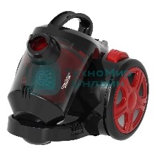 Пылесос Blackton Bt VC1802B серый/красный, 350 Вт, сухая уборка, пылесборник контейнер 2 л