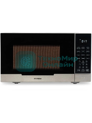 Микроволновая печь Hyundai HYM-D2075 белый/черный, 23 л, 800 Вт, переключатели - сенсор