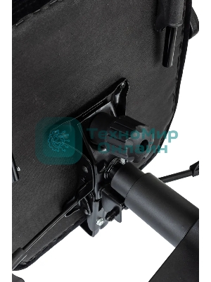 Кресло Бюрократ T-9950MSG-F/BLACK-PU черный, экокожа