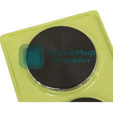 Плита настольная электрическая ЭПБ 22 зеленый (настольная)