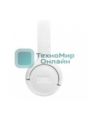 Беспроводные наушники JBL Tune 520BT белый, накладные, Bluetooth, быстрая зарядка, складная конструкция