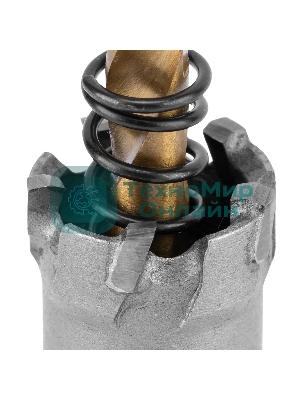 Коронка по металлу Denzel твердосплавная, 19 мм