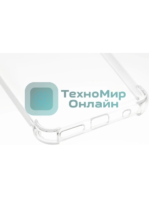 Чехол (клип-кейс) Brosco, для Motorola Moto G20, прозрачный moto-g20-hard-tpu-transparent