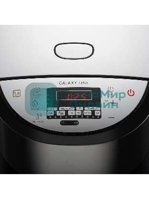Мультиварка Galaxy Line GL 2648 серый, индукционная, объем 4 л, 1350 Вт, 11 программм