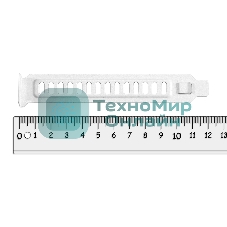 Заглушка для задней панели корпуса ExeGate ATX/mATX белая