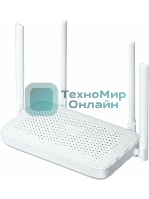 Роутер Wi-Fi Xiaomi Mi Router AX1500 RD12, 2.4/5 ГГц, до 1.5 Гбит/с, LAN 3x1 Гбит/с, WAN 1x1 Гбит/с