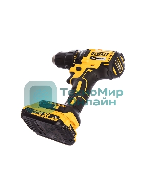 Аккумуляторная безударная бесщеточная дрель - шуруповерт XR DeWalt DCD777D2T-QW