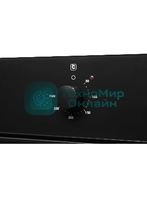 Духовой шкаф электрический Hyundai HEO 6631 BG черное стекло