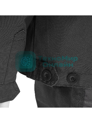 Куртка профессиональная рабочая Denzel 65% полиэстер 35% хлопок, L