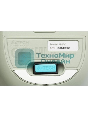 Мышь беспроводная A4Tech Fstyler FB10C зеленый, 2000 dpi, радиоканал, Bluetooth, USB, кнопки - 4