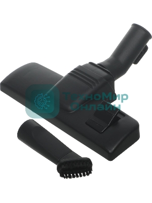 Пылесос Samsung VCC5241S3K/XEV черный/серый, 410/1800 Вт, уборка сухая, пылесборник мешок 2.4 л