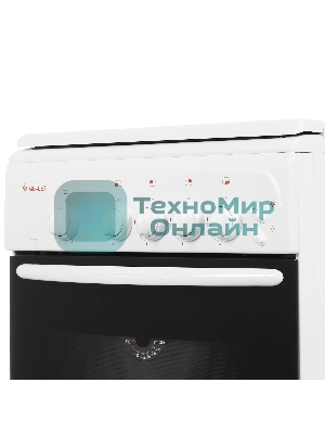 Плита газовая Gefest ПГ 3200-06 белый, конфорок 4 шт, духовка 42 л, 50 см x 85 см x 57 см