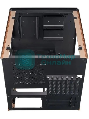 Компьютерный корпус Azza Regis черный без БП ATX 4x120мм 2xUSB 3.0 audio bott PSU