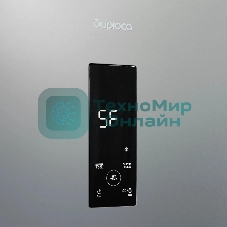 Холодильник Бирюса Б-M920NF металлик двухкамерный 210/100 л морозилка снизу, No Frost