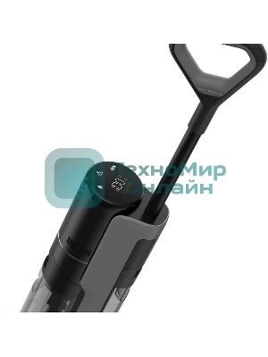 Пылесос вертикальный моющий Dreame Wet and Dry Vacuum H12S черный, питание от аккумулятора, 300 Вт, уборка влажная/сухая, пылесборник 0.7 л, работа от АКБ max 35 мин