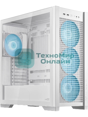 Компьютерный корпус ASUS TUF GAMING GT302 TG ARGb белый/GT302/ARGb FANS/WHT (90DC00I3-B19000)