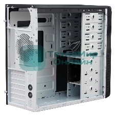 Компьютерный корпус MidiTower Powerman BA833 черный (без блока питания)