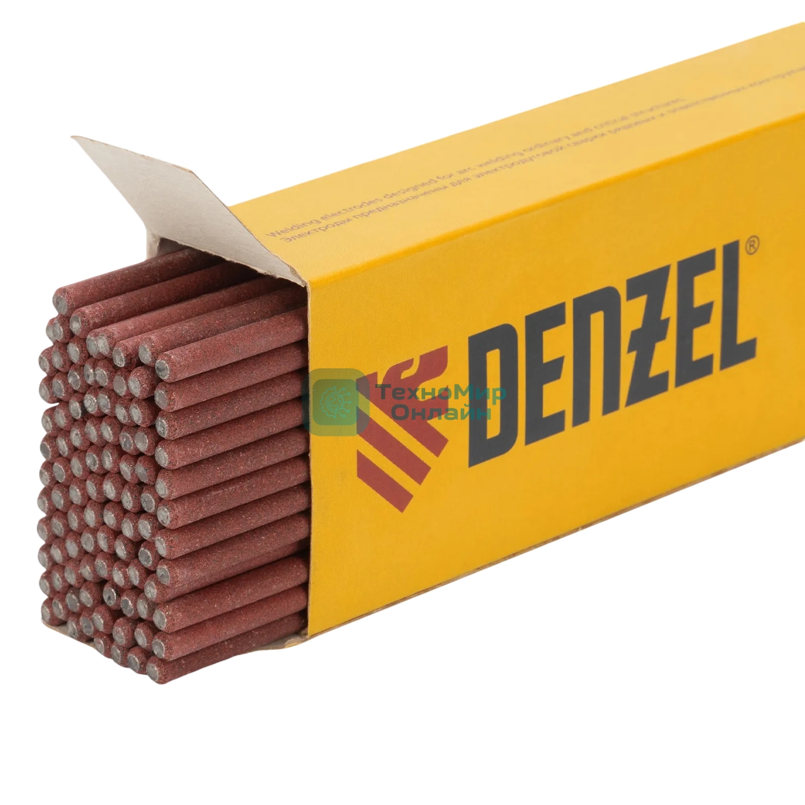 Электроды Denzel DER-46, диам. 3 мм, 2,5 кг., рутиловое покрытие