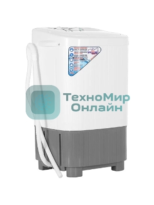 Стиральная машина Славда WS-85PE (R) белый, загрузка вертикальная 8,5 кг, 0 об/мин, класс А