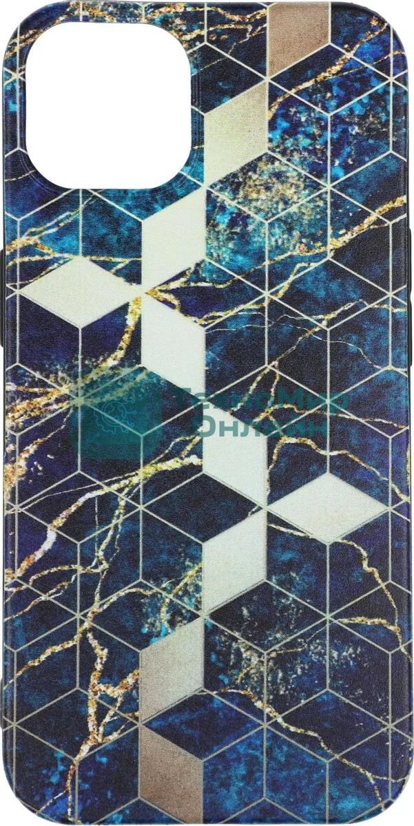 Чехол (клип-кейс) Gresso Meridian, для iPhone 13, синий gr17aaae8887