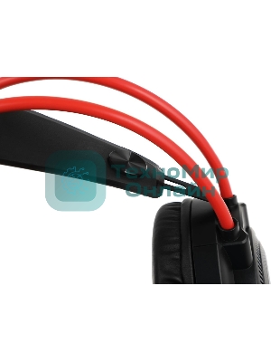 Гарнитура Bloody G200S чёрный/красный, проводная, подсветка