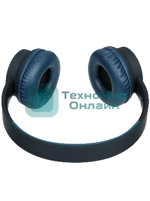 Беспроводные/проводные наушники Borofone BO11 синий, накладные, Bluetooth + проводной, до 8 ч